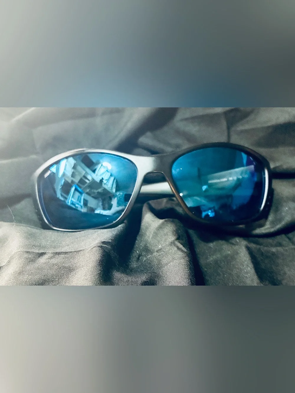 Costa Del Mar Fisch Sunglasses 580P Polarized Black New Wrap XL